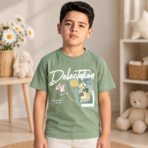 Kids' TrendStyle Light Olive T-Shirt