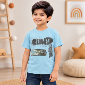 Kids' TrendStyle Sky Blue T-Shirt