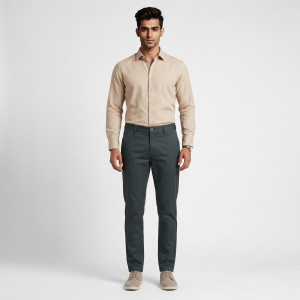 Men's Everyday Comfort Poly Cotton Pant – Dark Grey