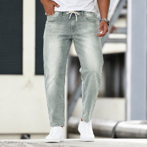 Men's Mom Fit Pant – Light Grey