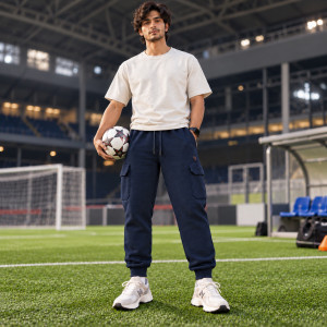Liberty Men's Cotton Track Pant – Navy