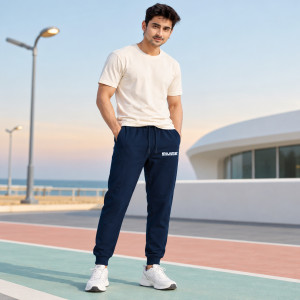 Liberty Men's Cotton Track Pant – Navy