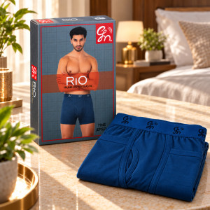 Rio Men's Comfort Trunk with Pocket – Royal Blue