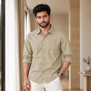 Men's Smart Casual Full Sleeve Shirt – Sandle